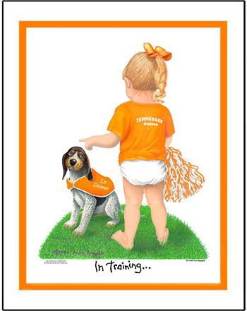 Tennessee In Training Cheerleader